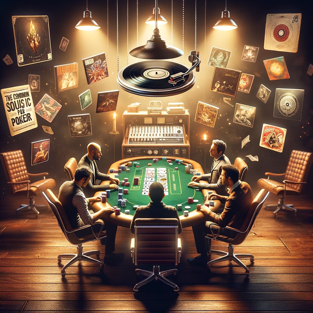 Найпоширеніша музика для гри в покер: рейтинг п'яти кращих альбомів